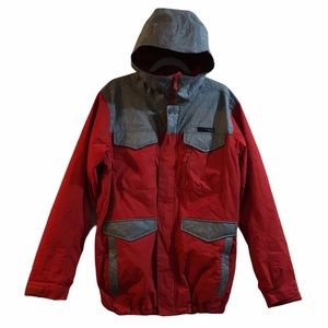 Burton Breach Men's Snowboard/Ski Jacket Red Sz M